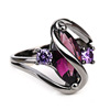 Sapphire ring, jewelry, wish, European style