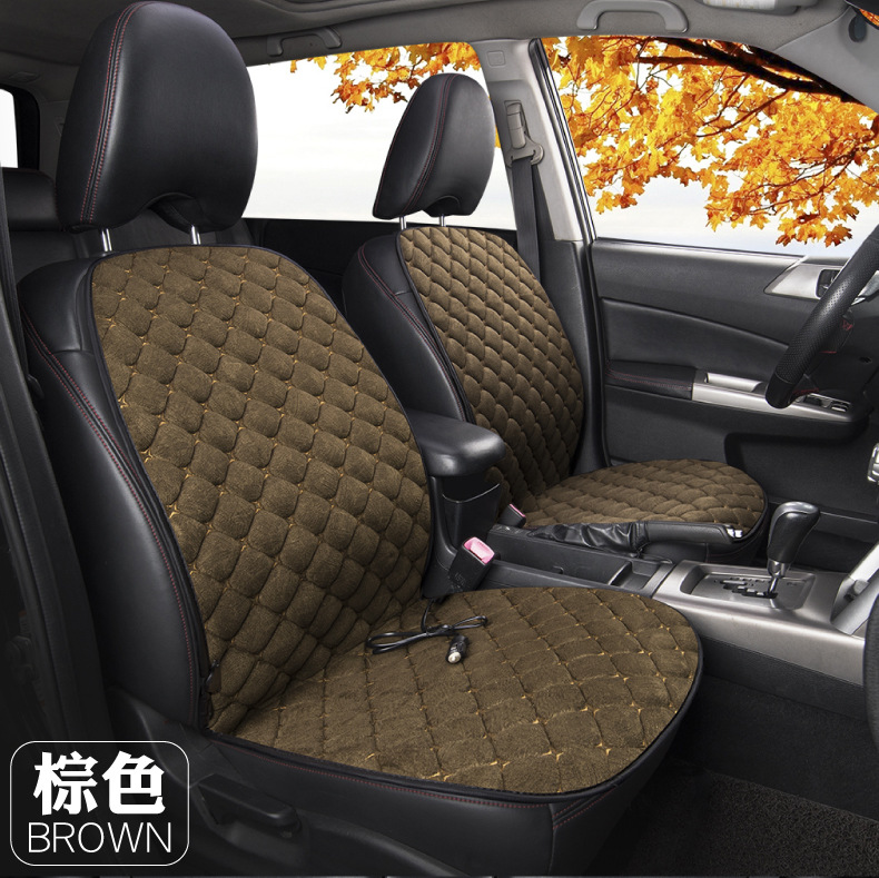 Car heating cushion 12v winter car electric heating alloy wire far infrared warm car cushion heating seat