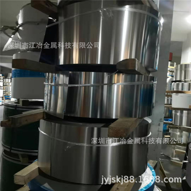 304H不锈钢带 0.4mm 0.5mm 0.7mm 0.8mm 301弹簧钢片 平板切方片