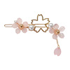 Fresh Japanese retro hairgrip, flowered, Lolita style