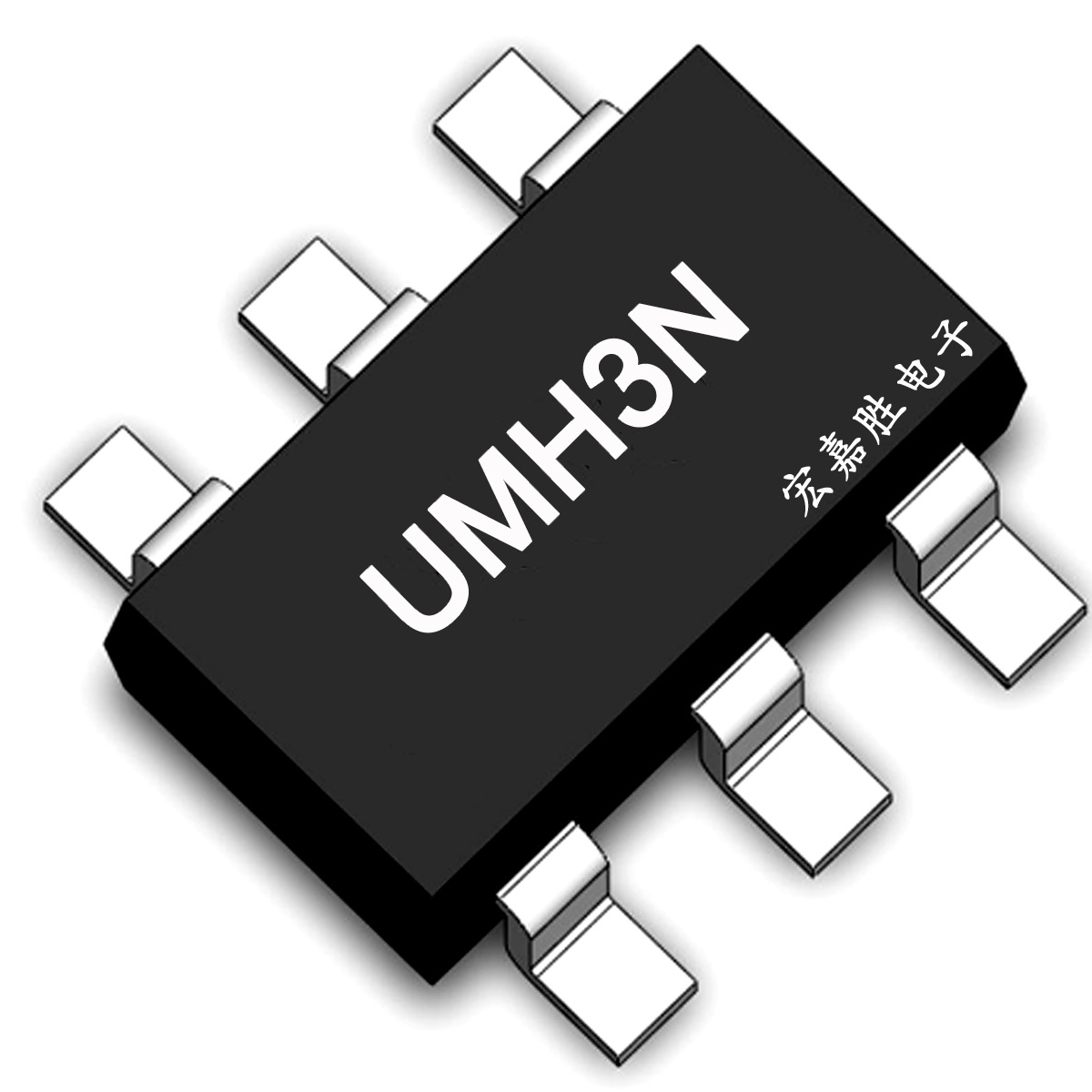 UMH3N SOT-363 丝印H3 国产 贴片三极管 复合管  芯片