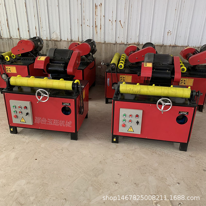 圆管抛光机 无心外圆拉丝机 不锈钢除锈小型 镜面抛光机打磨价格