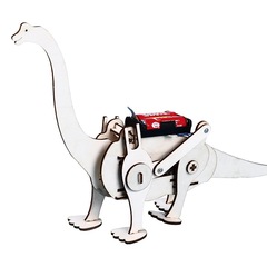 Science Experiment Electric Crawling Brachiosaurus DIY Dinosaur Craft Kit for Primary School Students