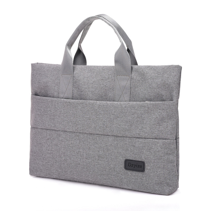 Men's Business Laptop Bag Fashionable Simple Women's Briefcase Oxford Cloth Notebook Bag Meeting Bag