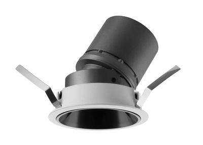 0－10V dali 可控矽酒店調光射燈防眩光天花洗牆燈COB射燈無邊框