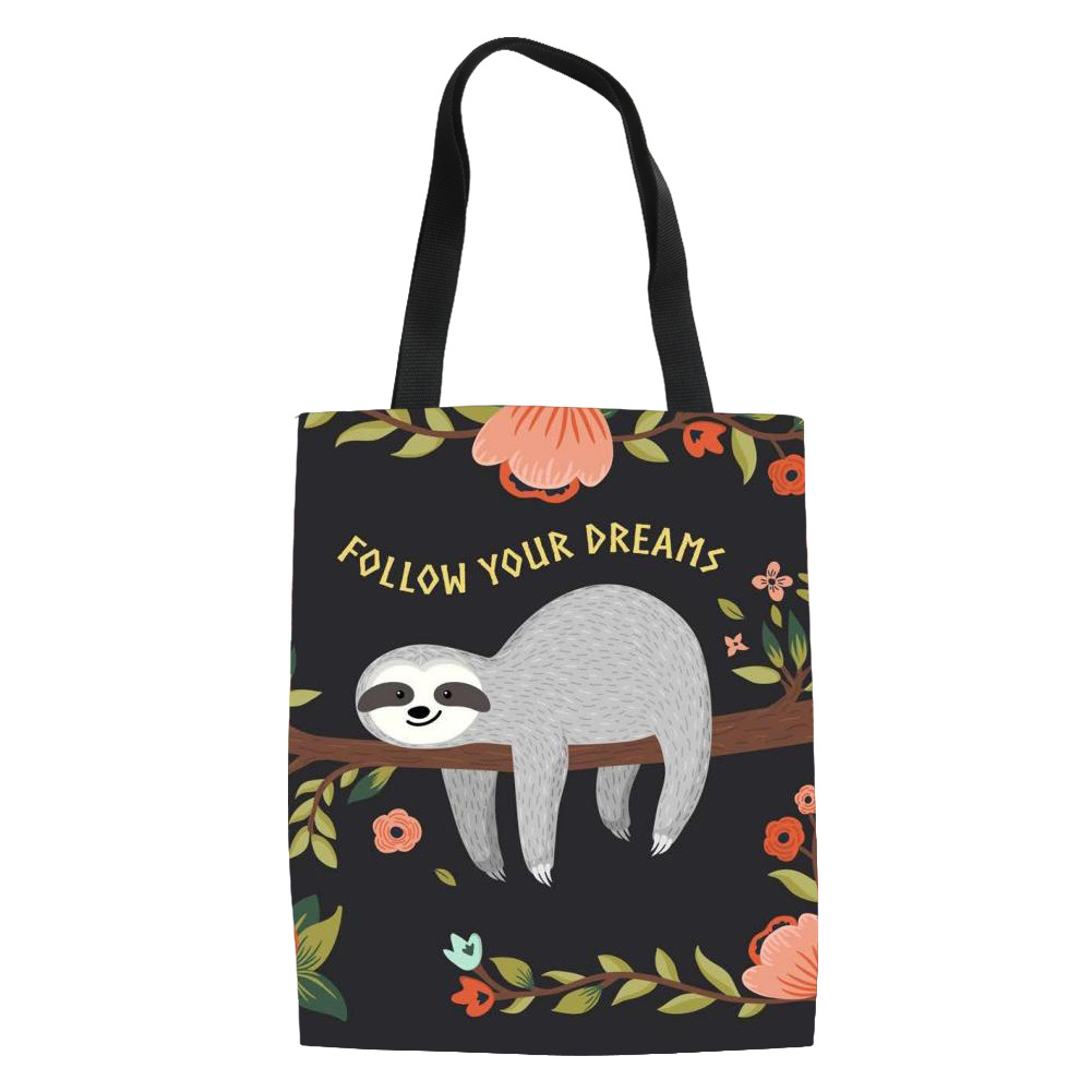 来图印刷日系帆布袋购物袋潮流时尚布袋单肩手提袋印刷Canvas bag