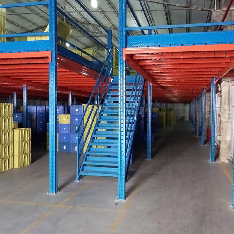 Factory warehousing shelf loft -style warehouse warehouse steel…