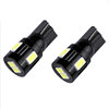 automobile led Lights T10 5630 6SMD Decode t10 led Showing the wide lights w5w 6led License plate light