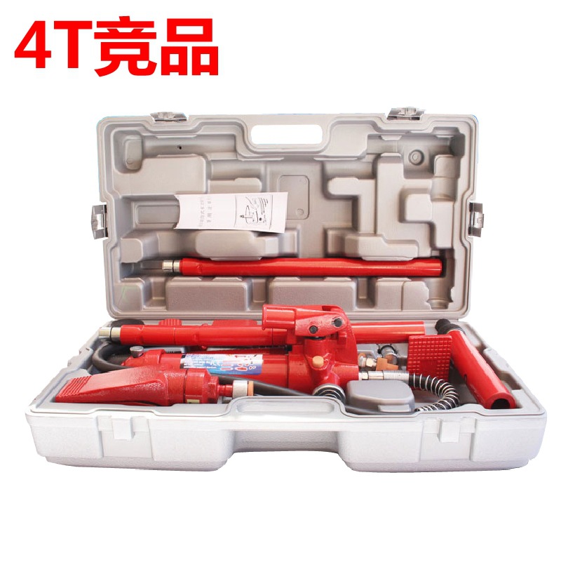 Herramienta hidráulica desmontable de 10 toneladas para reparación de chapa automotriz, corrección de abolladuras y desplazamiento de metales.