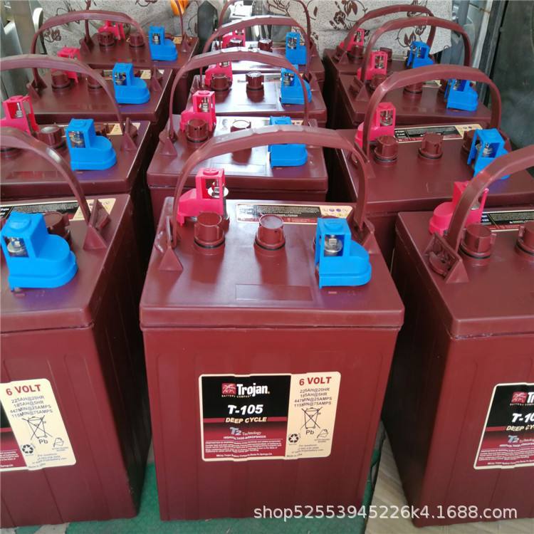 邱健蓄电池T-1275（12V150Ah）中国营销总部 Trojan蓄电池