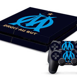 欧美热销PS4游戏机贴纸pvc时尚PS4游戏机保护膜skin个性化图片