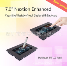 Nextion NX8048K070_011R增强电阻屏带外壳7寸人机交互HMI英文版