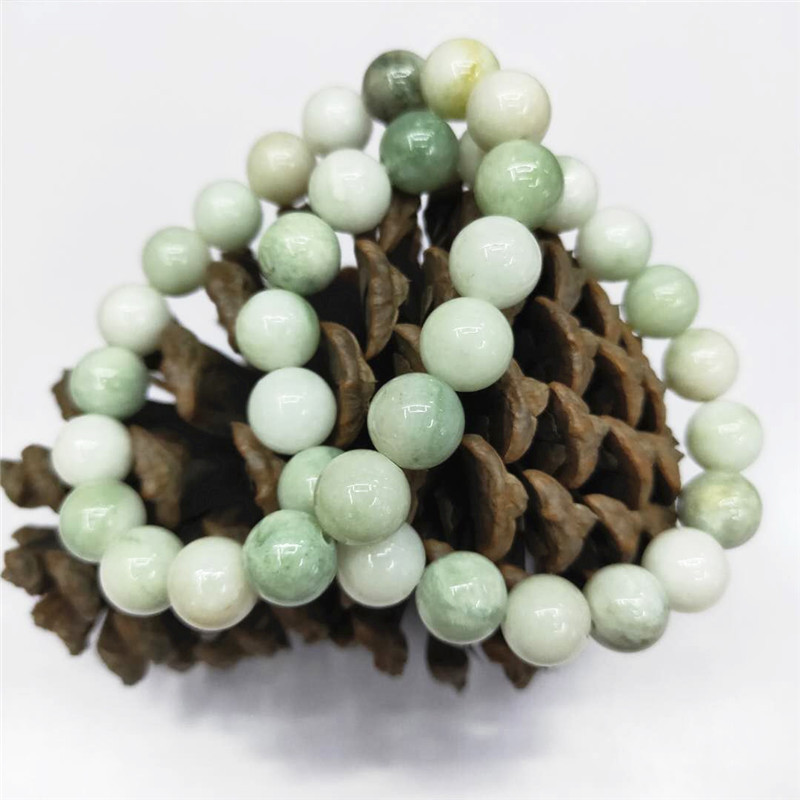 Wholesale of new trendy jewelry natural Tianqing jade bracelets, DIY beaded Maotian jade bracelets, factory direct sales detail image 3
