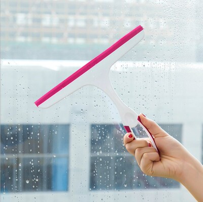 Plastic Glass Windshield wiper Glass Scraper Cleaner Doors and windows Cleaner Glassware window clean tool