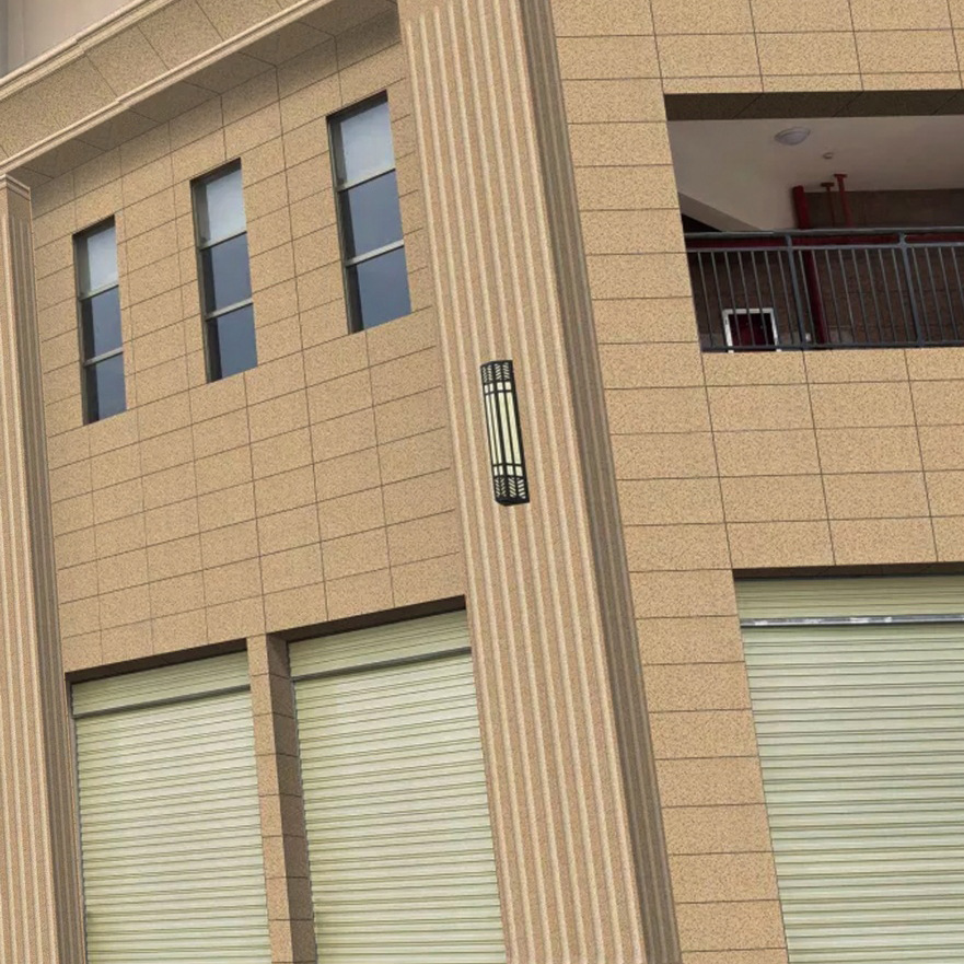 欧式别墅外墙砖农村围墙柱子 罗马柱瓷砖 外墙装饰仿大理石窗套线|ms