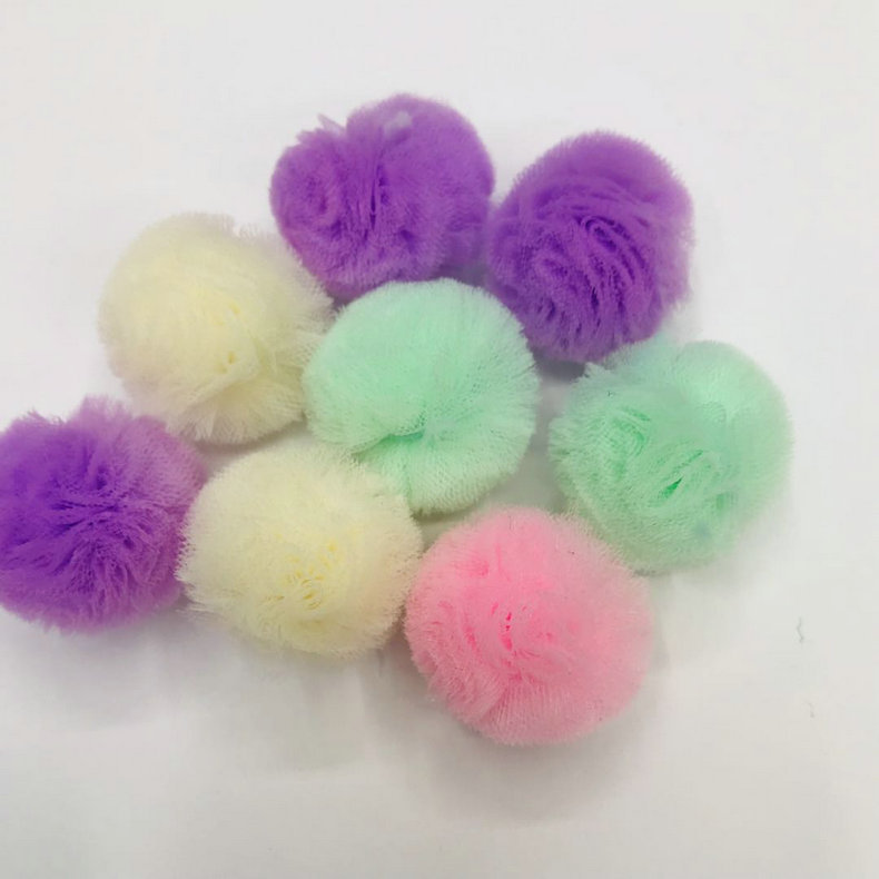 长期供应 修圆网纱球 头饰发饰点缀 价格优惠|ms