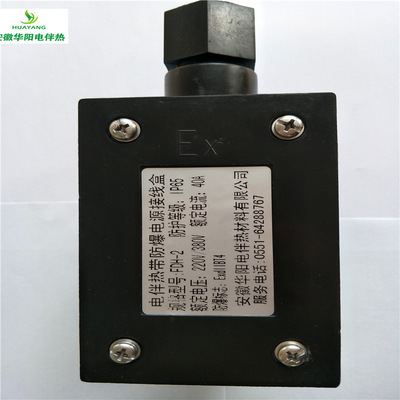 自限温电源接线盒FDH-2/220V/380V 防爆电源接线伴热电缆接线盒|ms