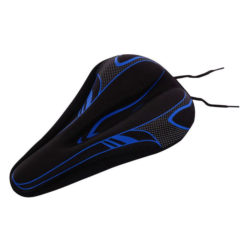 Nueva funda de cojín de silicona cubierta de asiento de bicicleta cojín de asiento de bicicleta de montaña 2019 funda de cojín de silicona impresa 3D