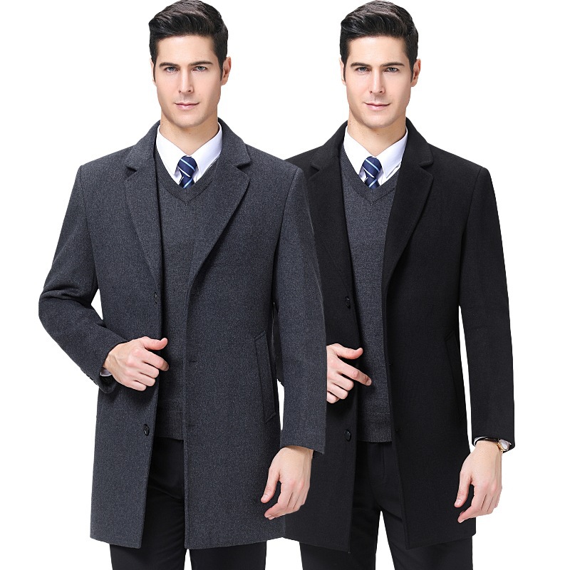 Manteau homme en Laine - Ref 3419560 Image 5