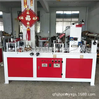 背景墙木饰面滚胶包覆机免调试 PVC扣板多功能在线包覆机