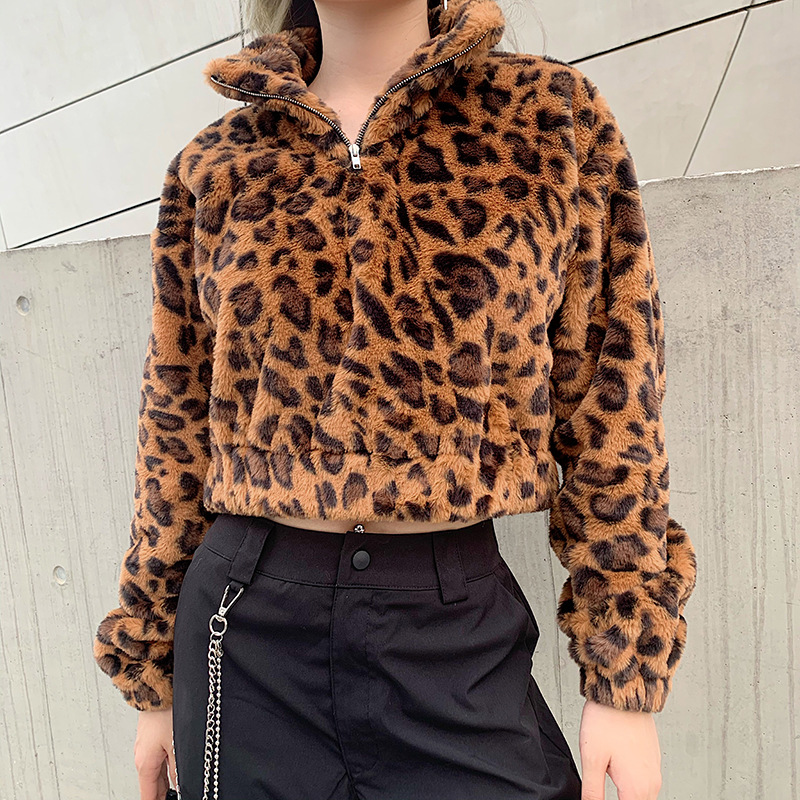 Leopard Print Sweatshirt