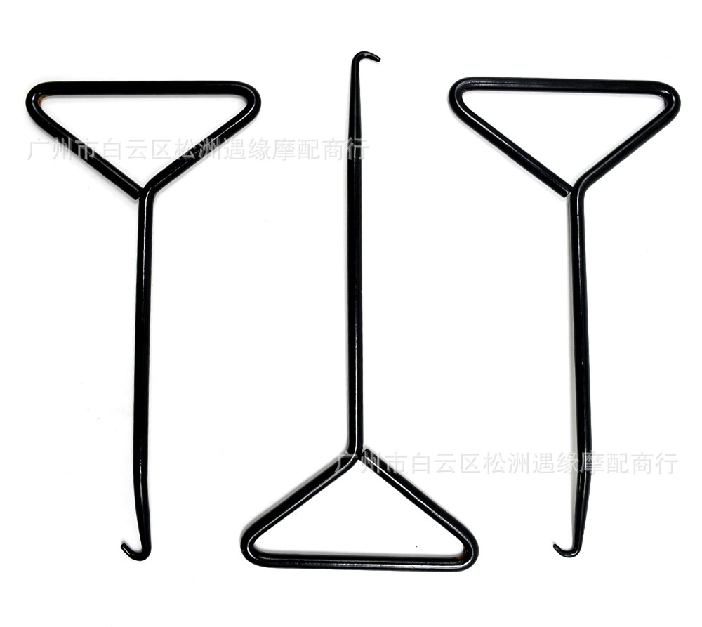 Мотоцикл Модифицированная выхлопная труба утолщенная Натяжная пружина Тяговый крюк выхлопная труба пружинный крюк Скорпион Натяжная пружина из нержавеющей стали