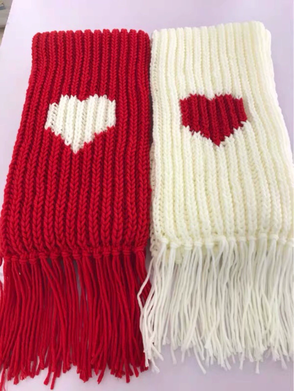 Handmade yarn kit, soft plush skeins with bamboo needle 6 mm, mixed colors and tutorial options