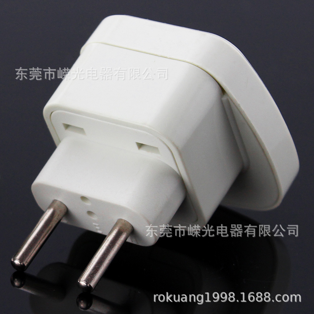 SS-9C欧规转多功能面板嵌入式欧式插头椭圆形带儿童保护门防触电