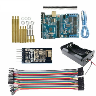 Комплект управления V1 танк на металлическом шасси с Wi-Fi совместим с Arduino