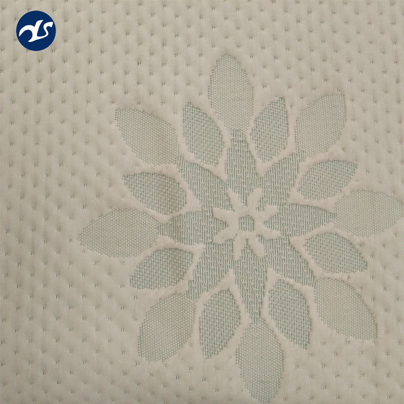 针织提花面料定做 床垫面料 针织布定做花型 色织提花空气层