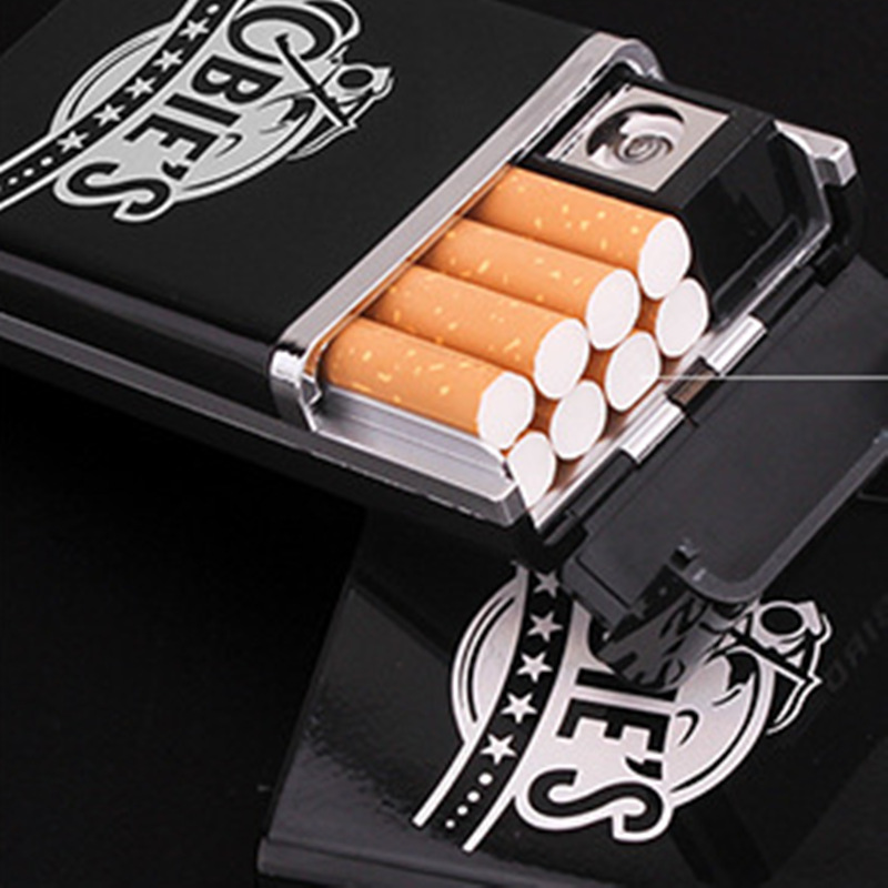 充电打火机烟盒