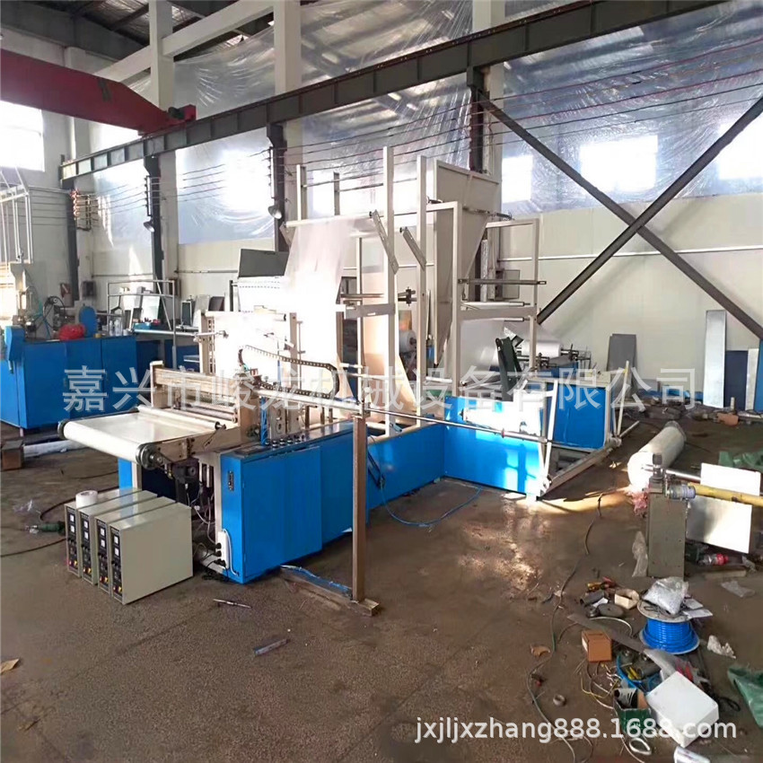 无纺布超声波枕头套 被套制袋机 2500门幅超声波无纺布制袋机