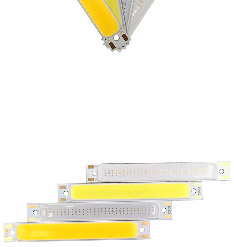3v led光源cob灯条红蓝白光3.7V