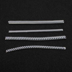 供應TPU戒指鬆緊透明調節器保護套透明戒指調節器波浪扣戒指環套