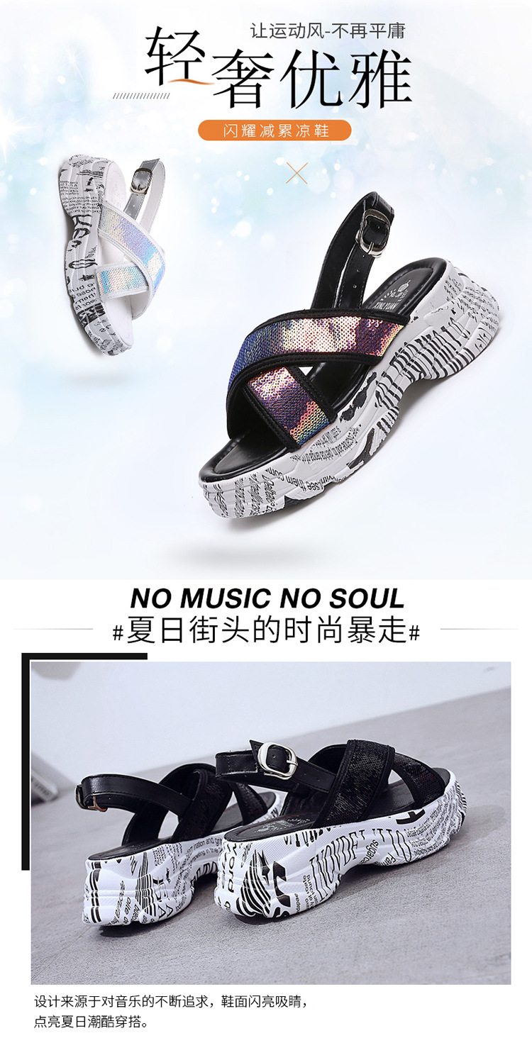 Chaussures été pour femme en Caoutchouc - Ref 3346551 Image 9