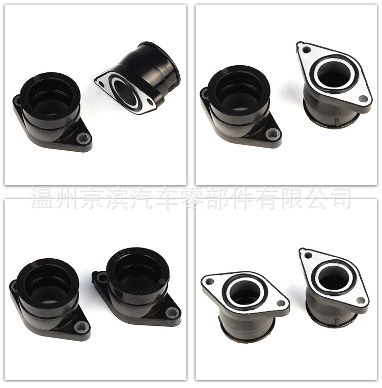 Suitable for YAMAHA y ha TT350 XT350 carburetor interface adhesive air inlet joint hose joint rubber