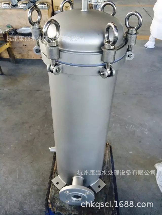 Φ300mm 吊环法兰式  15芯30寸保安过滤器壳体制作厂家