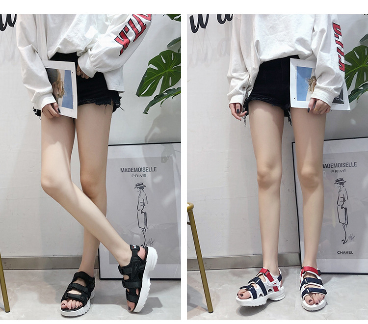 Chaussures été pour femme en Caoutchouc - Ref 3345551 Image 9