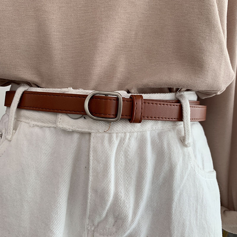 Retro Fashion Wild Non-porous Belt display picture 4