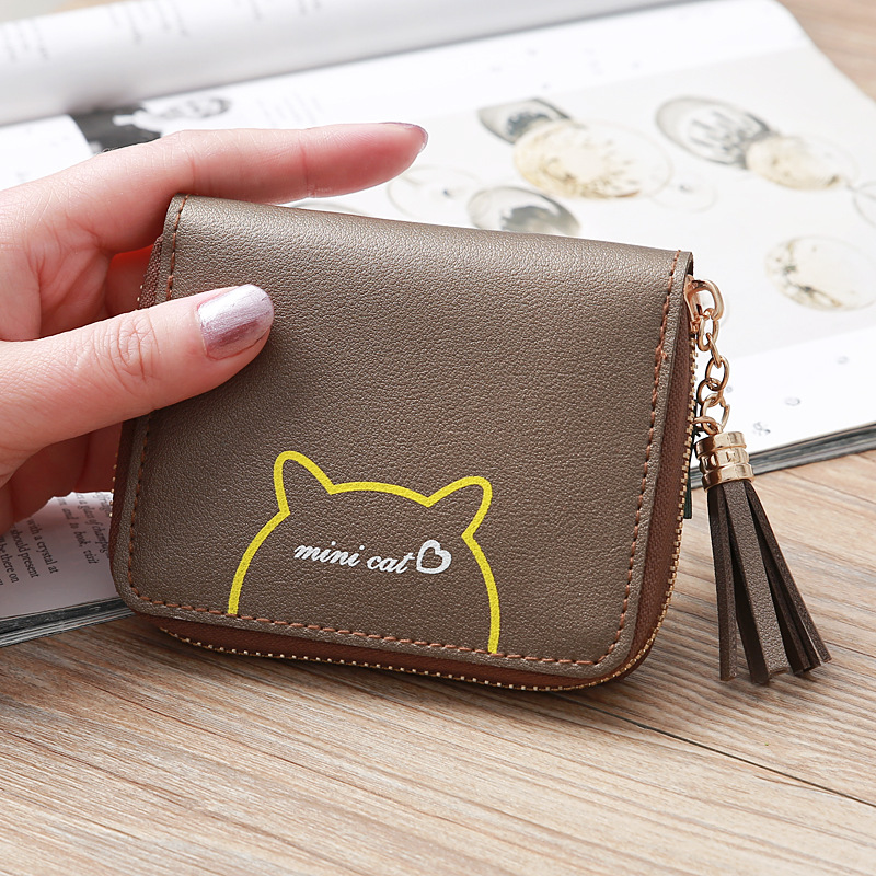 Korean Short Cute Printing Wallet Wholesale display picture 23