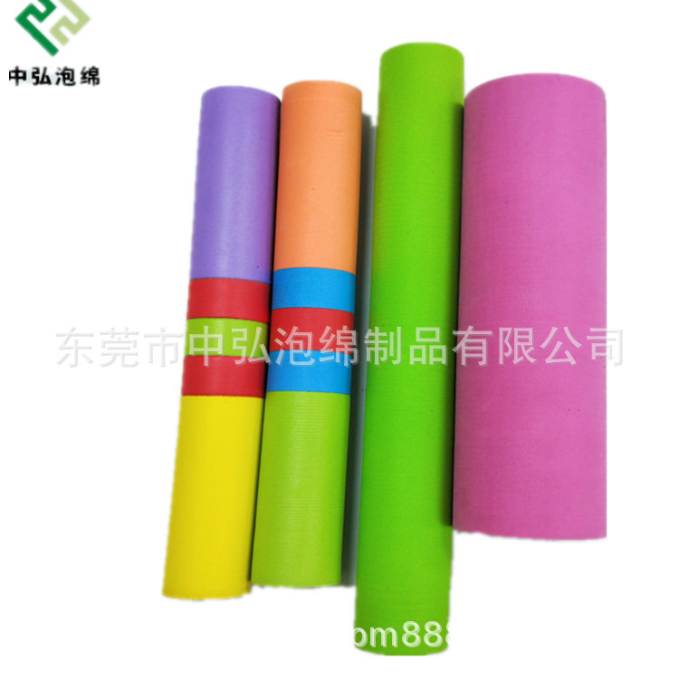 EVA空心管生产加工  多色拼接eva圆柱 EVA圆柱