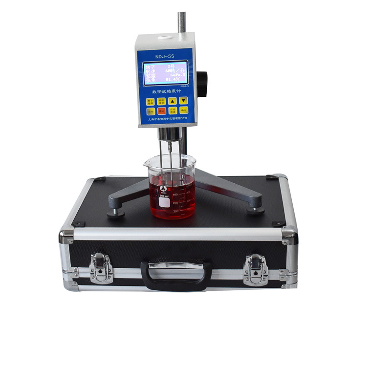 NDJ-5S数显粘度计  上海沪粤明旋转式粘度计10万mpas