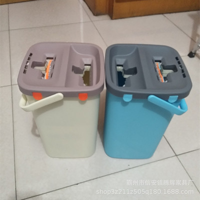 Manufactor wholesale Scratch Mop On behalf of Hand wash Wet and dry Flat mop Mop bucket suit Lazy man Mop