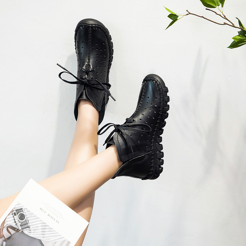 Bottes femme en En cuir - Ref 3354850 Image 5