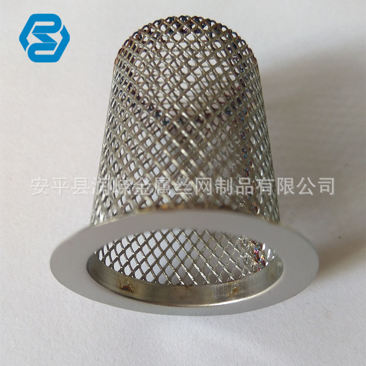 厂家定做不锈钢过滤筒钢板网过滤筒空调排水泵专用304不锈钢滤筒