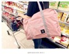travel Shopping Portable Storage bag Foldable Luggage bag South Korean small fresh