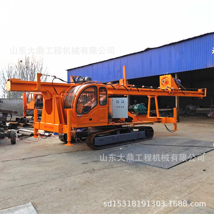 CFG长螺旋打桩机 螺旋小型打桩机 长螺旋钻孔灌注桩机厂家