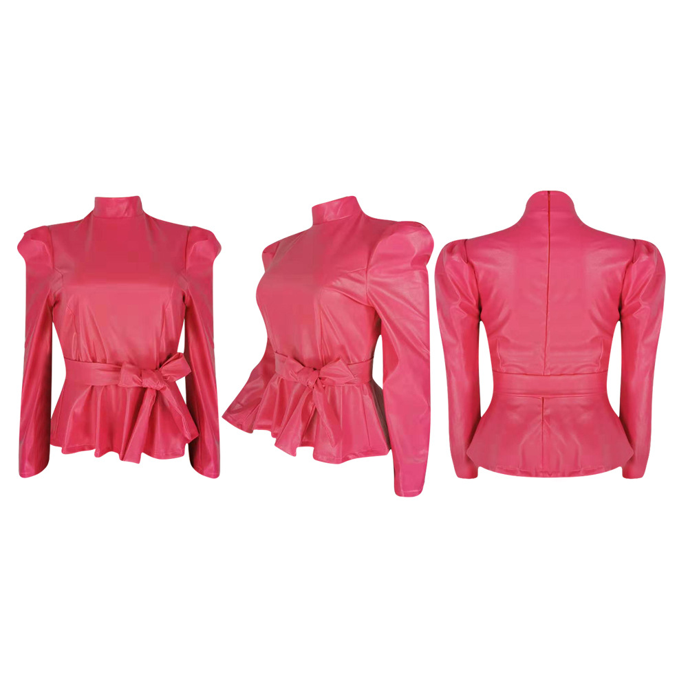 Veste cuir femme - Ref 3447389 Image 26