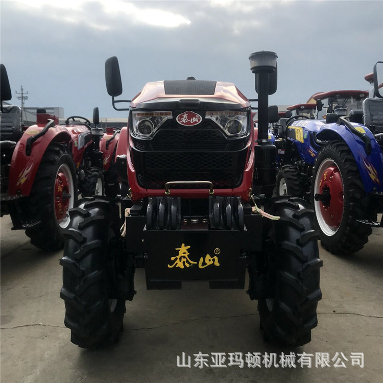 东方红动力泰山国补精品704拖拉机大底盘低油耗梭式换挡性能稳定