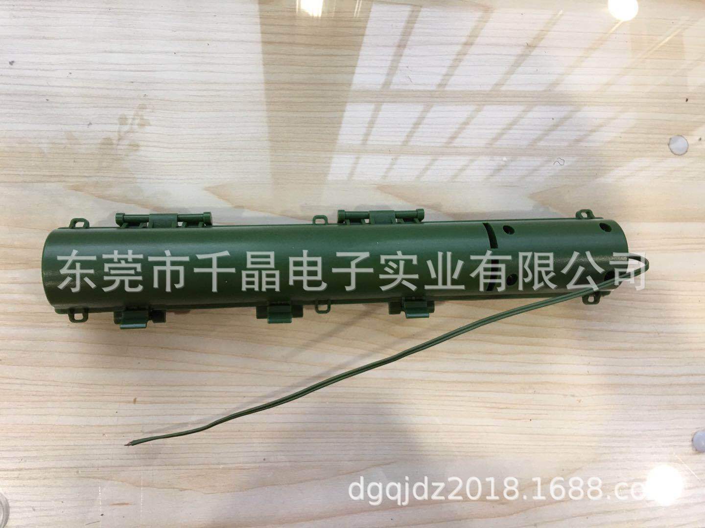 3节1号户外电池盒 3D号条形弯形花环电池盒